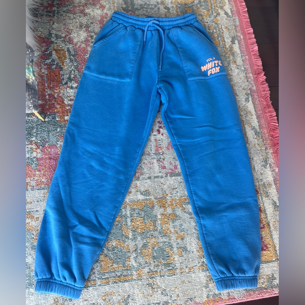 White Fox Offstage Sweatpants Azure